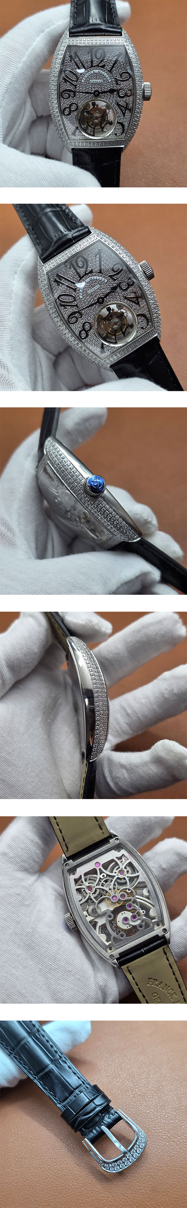 【ABF製】ブランドスーパーコピーフランクミュラー 8889 TF SQT エテルニタス トゥールビヨン搭載 